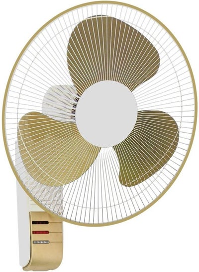 16 Inch Wall Fan with 3 speed 60w gold