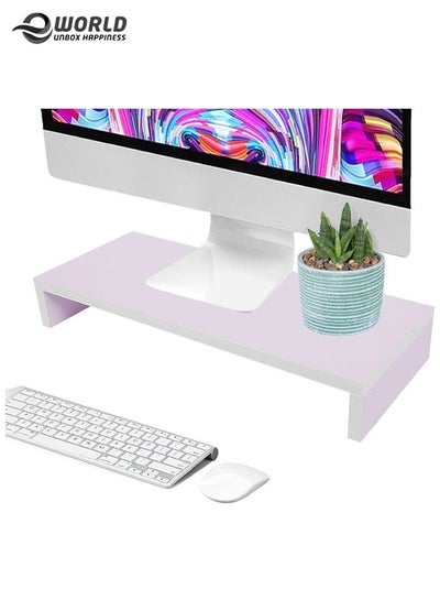 Monitor Stand Screen Riser for Laptops Printers TV and Notebooks Organizer Shelf