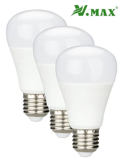 12w led bulb (screw type) E27 white 3PCS