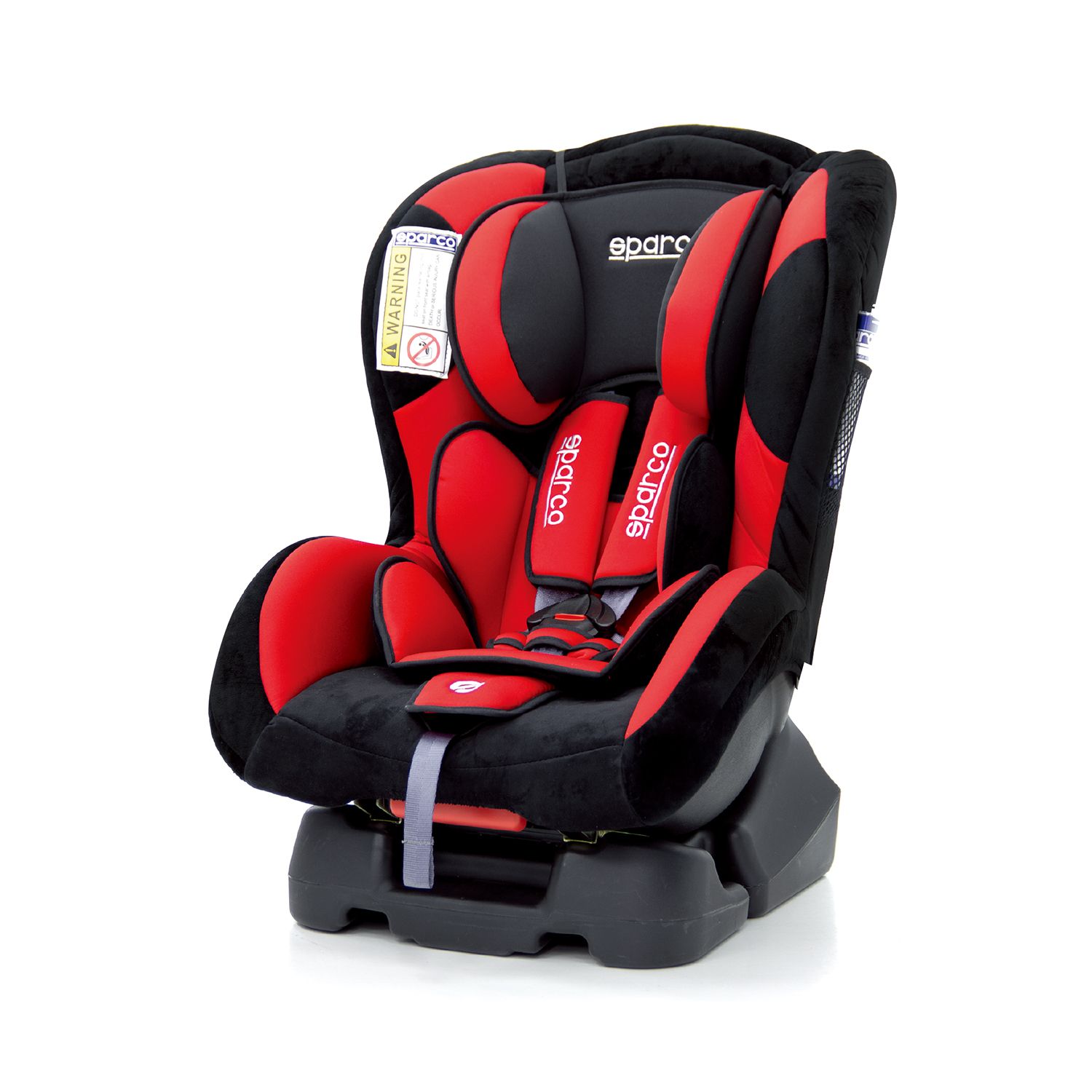 SPARCO F500K CHILD SEAT GROUP 0+1 RED (0-13KG)