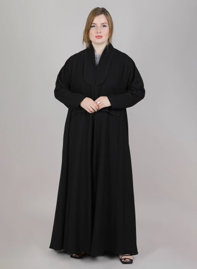 MSquare Fashion Formal Abaya Black color