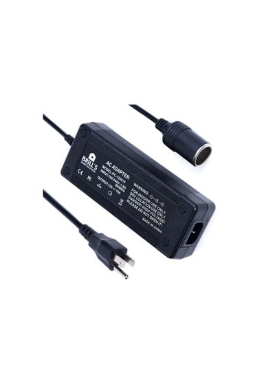 Adapter 100 240V AC to 12V DC Power Adapter 10 Amp for a car air compressor vacuum cleaner or any other 12v device for converting