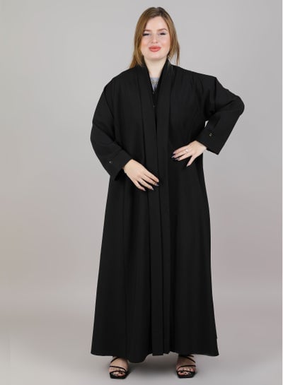 MSquare Fashion Casual Abaya Black